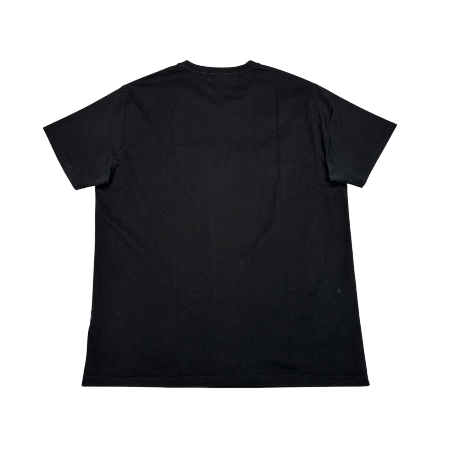 Givenchy Black Embroidered Fleece Logo Tshirt