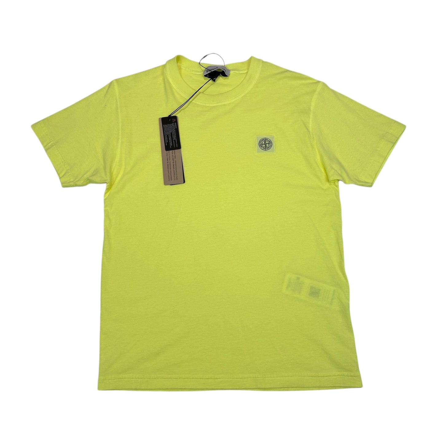 Stone Island Yellow Patch Logo Tshirt