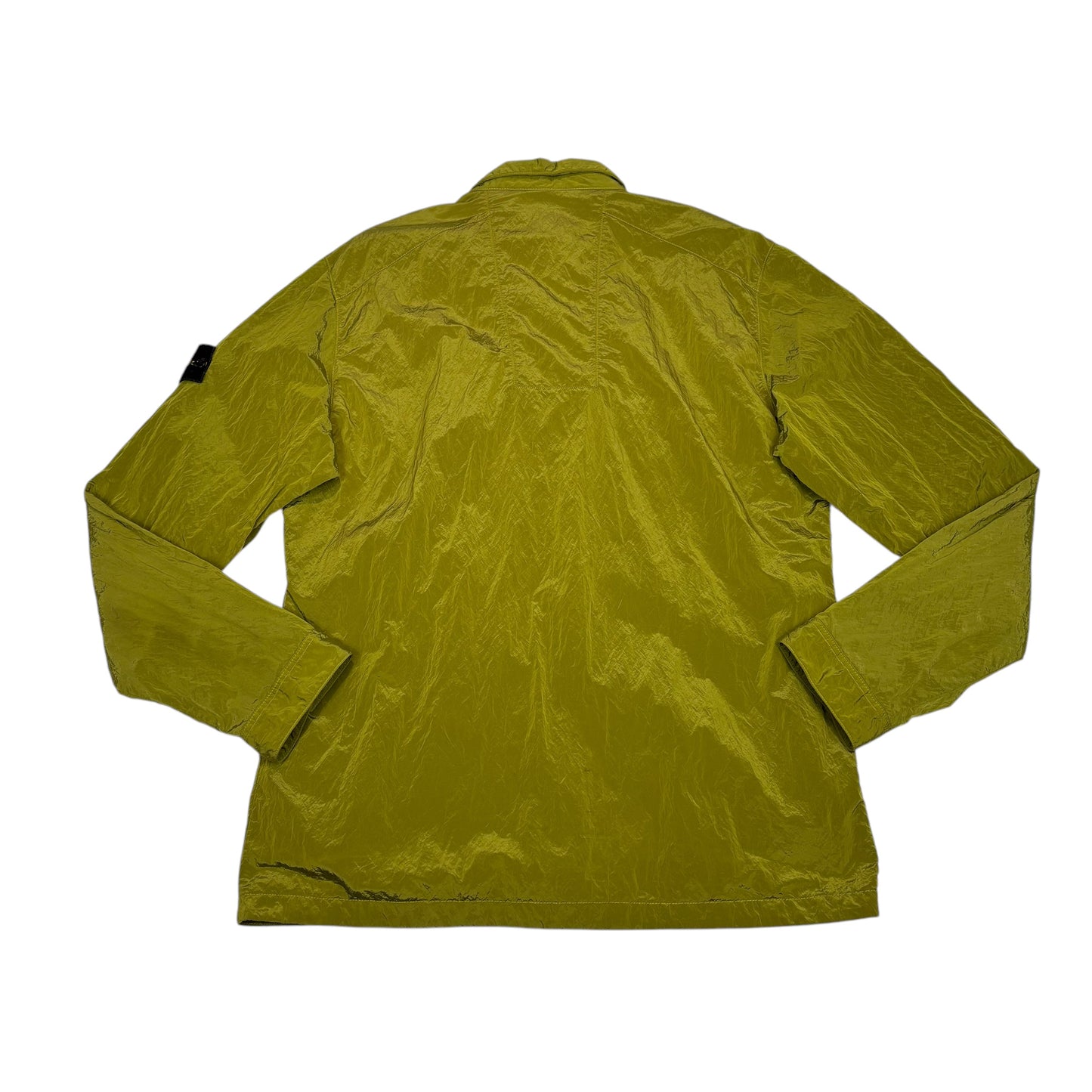 Stone Island Green Nylon Metal with Inner Liner Compass-Patch Jacket