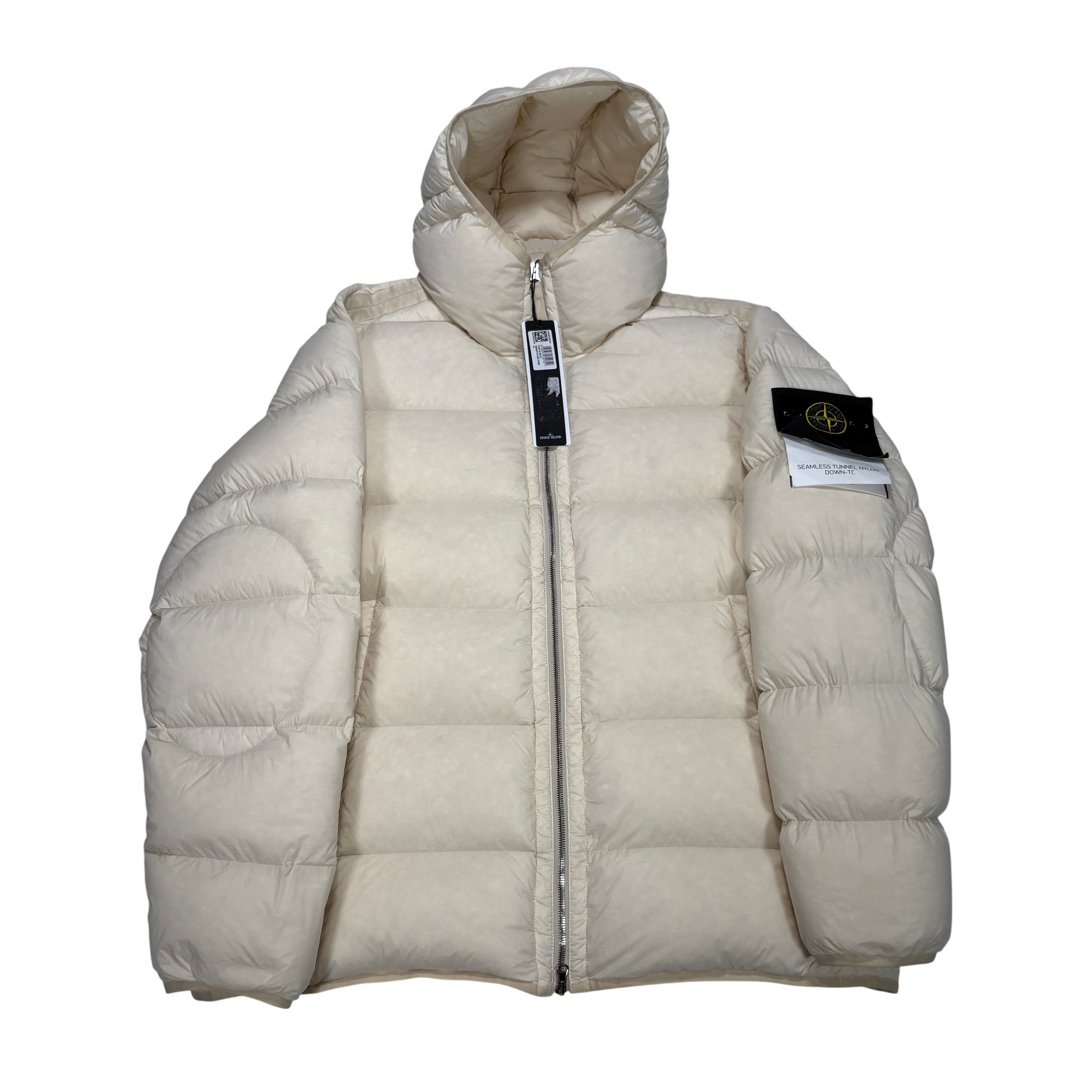 Stone Island Beige Seamless Tunnel Nylon Down -TC – THE GARMENTZ LAB