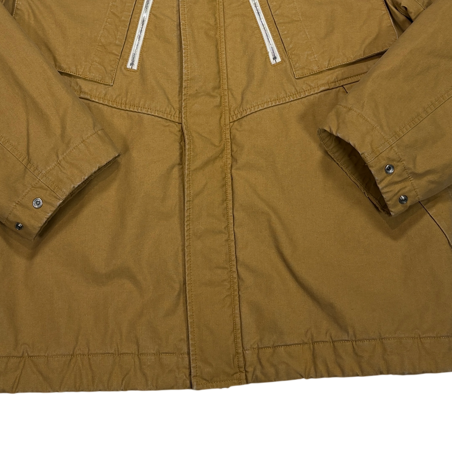 Stone Island Brown Panama Recycled Oxide Planting Closed Loop Project Jacket