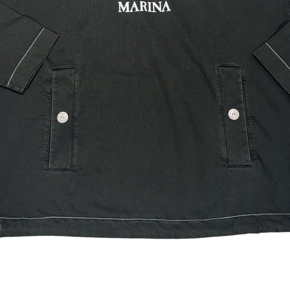 Stone Island Marina Black Hooded Jacket