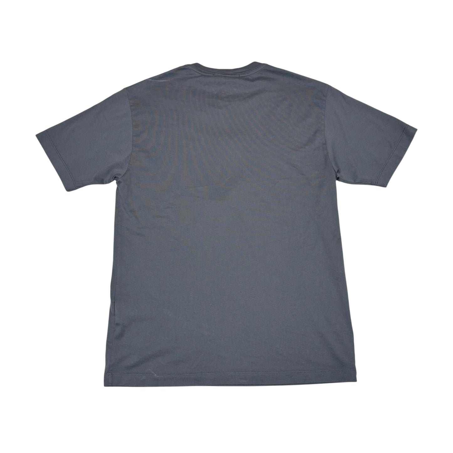 Stone Island Blue Marina Embroidered Logo Tshirt
