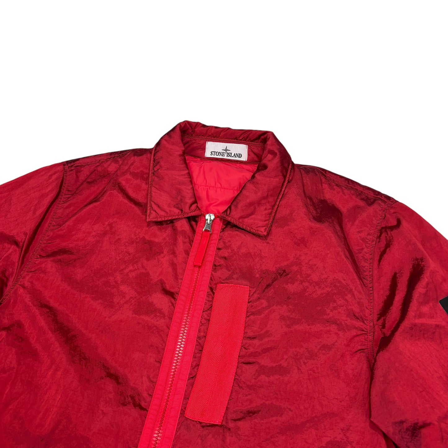 Stone Island Red in Econyl Regenerated Nylon with Primaloft-TC