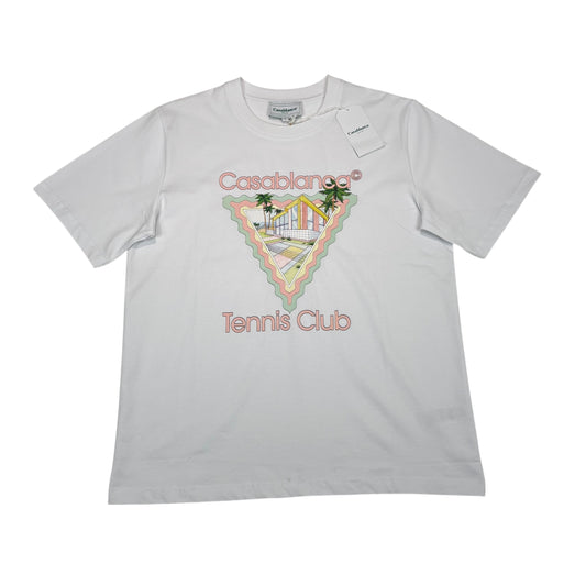 Casa Blanca White Maison De Reve Printed Tshirt