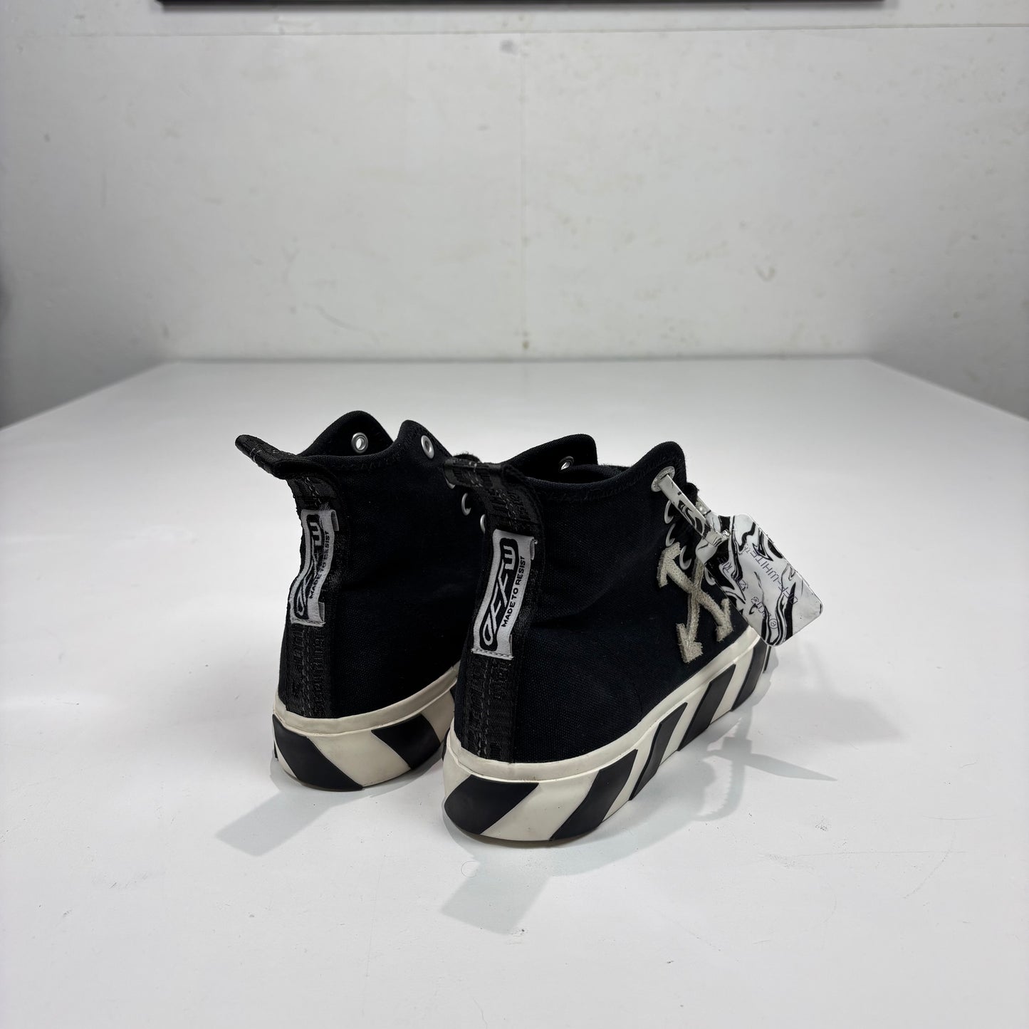 Off-White Black High Top Men’s Trainers