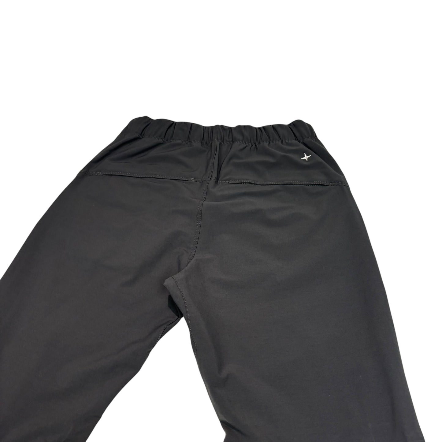 Stone Island Slate Grey Marina Stretch Nylon Cotton Technology Joggers