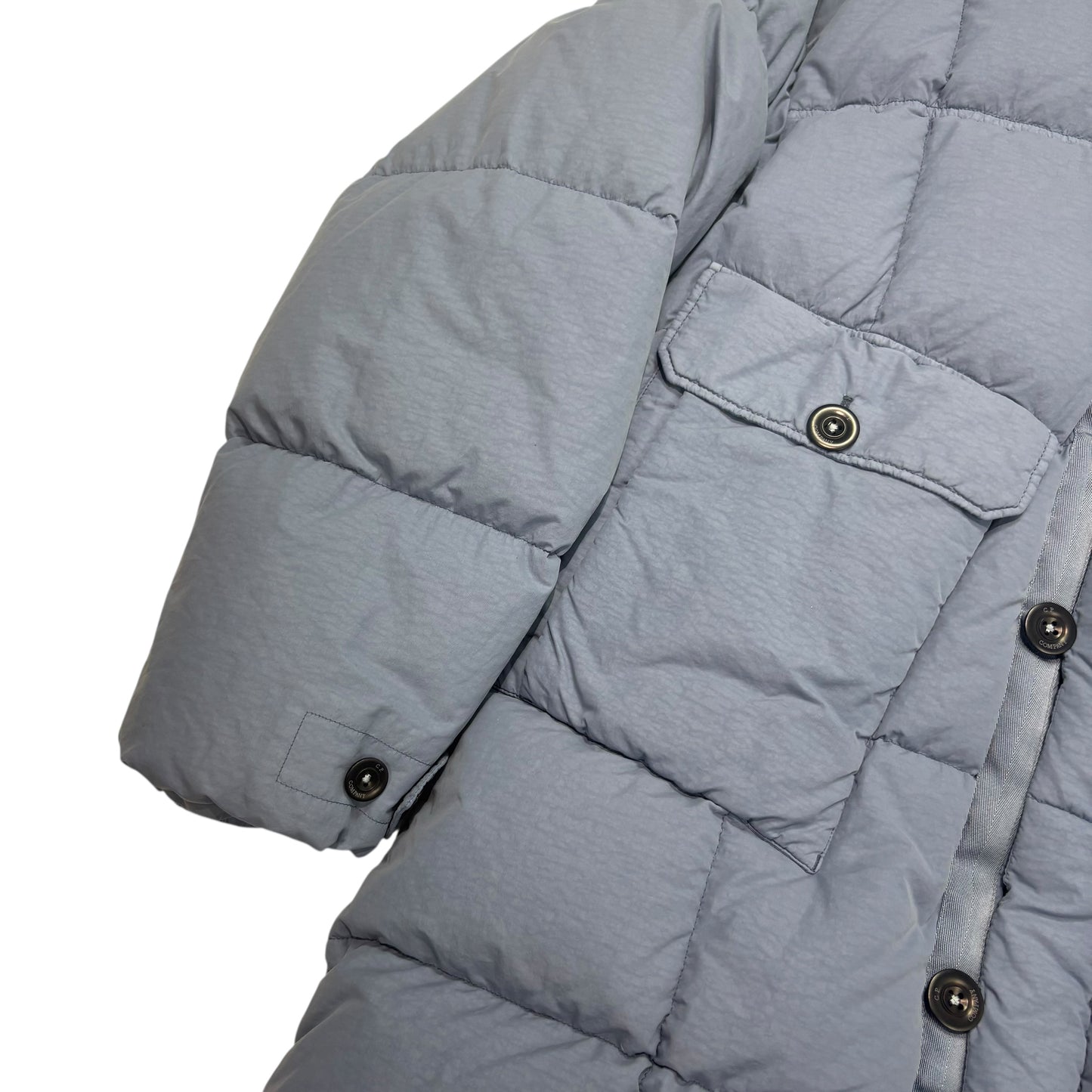Cp Company long Line Flatt Nylon Coat