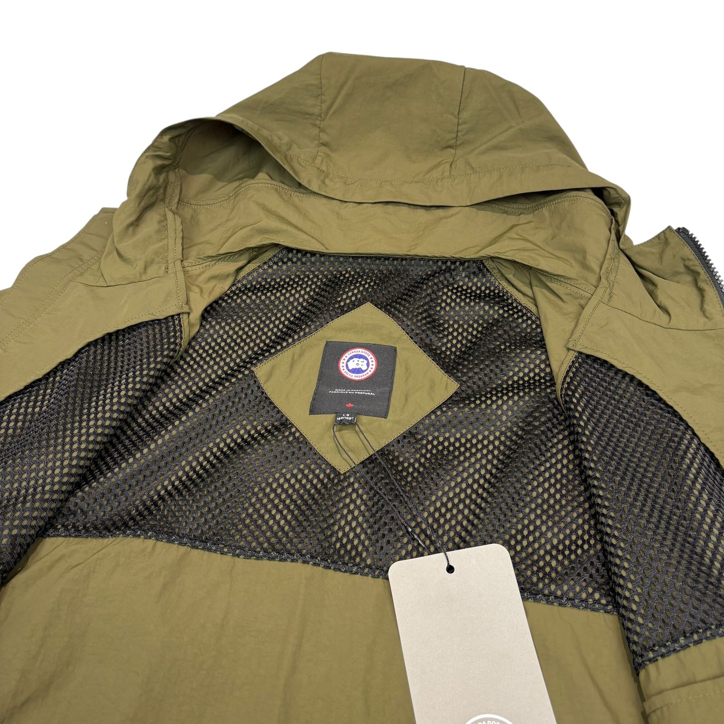 Canada Goose Military Green Lightweight Men’s Ventilated Jacket