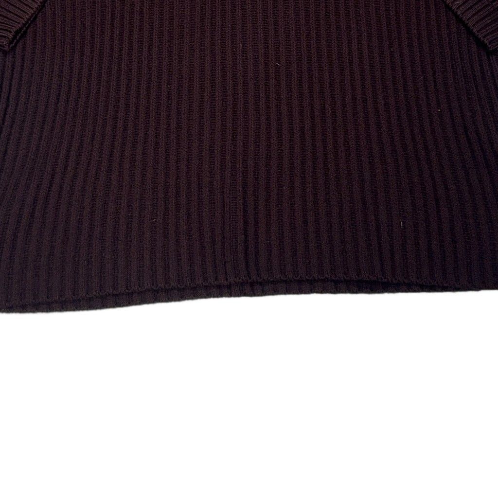 Stone Island Ribbed Green Edge Crew Neck Jumper – Brown