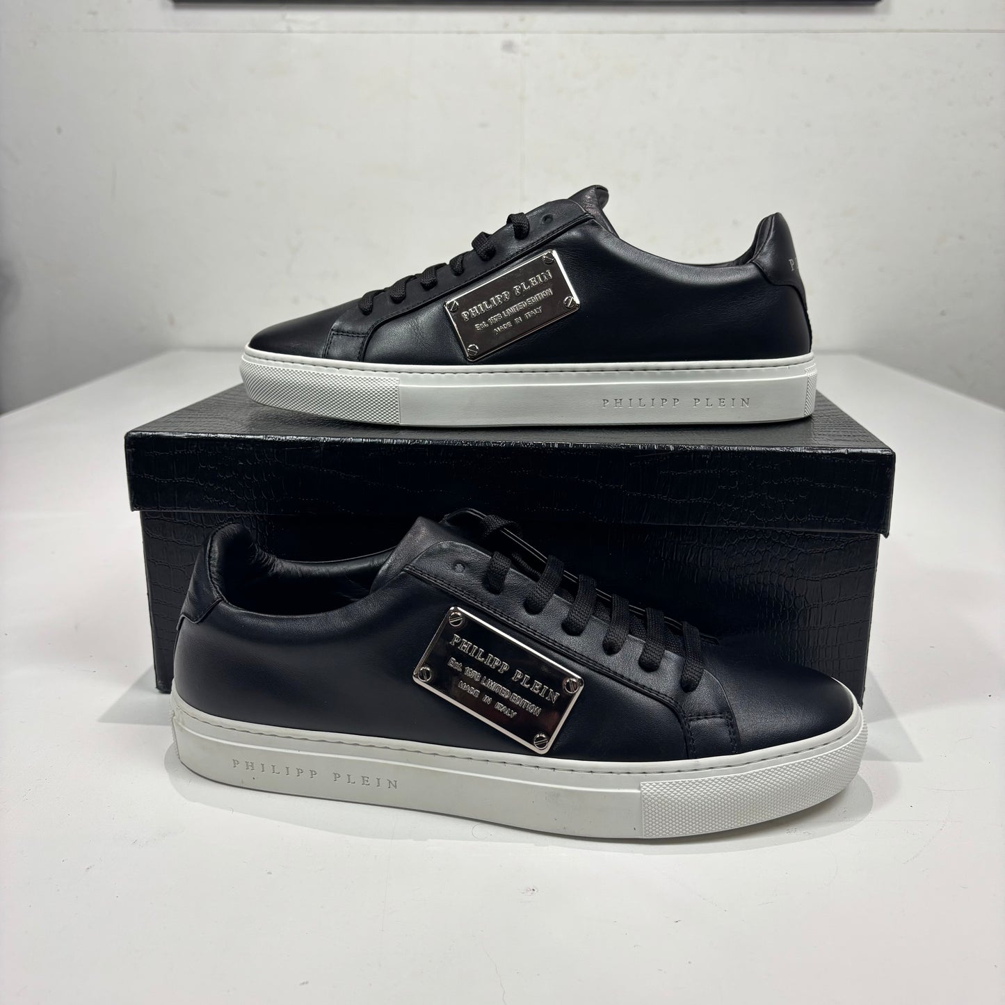 Philipp Plein Black Men’s Trainers
