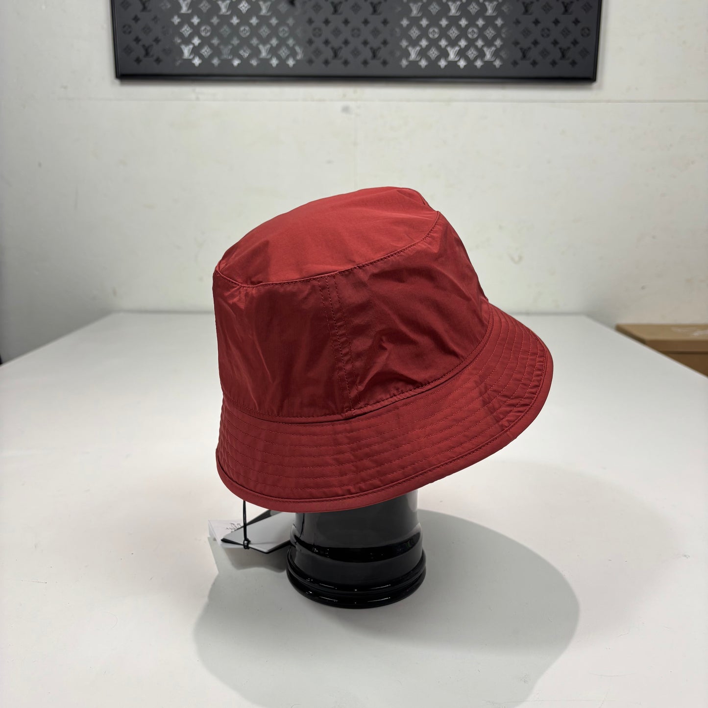 CP Company Red Chrome R Single Goggle Bucket Hat