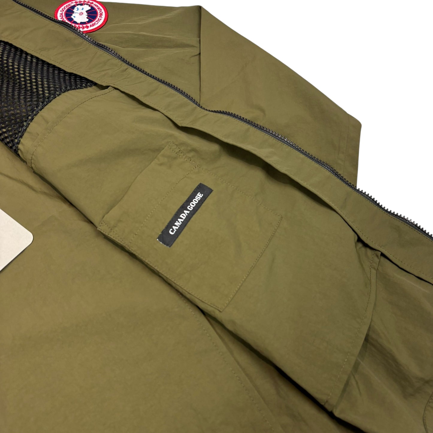 Canada Goose Military Green Lightweight Men’s Ventilated Jacket
