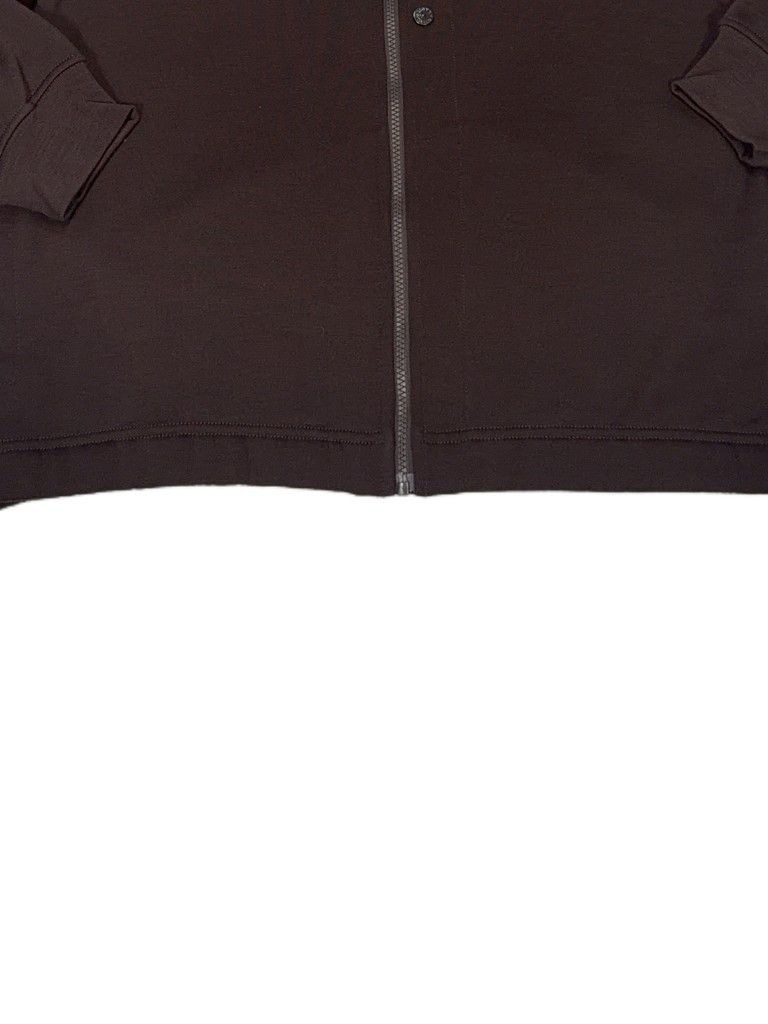Stone Island Brown Ghost Full-Zip Stand-Collar Jacket – Brown