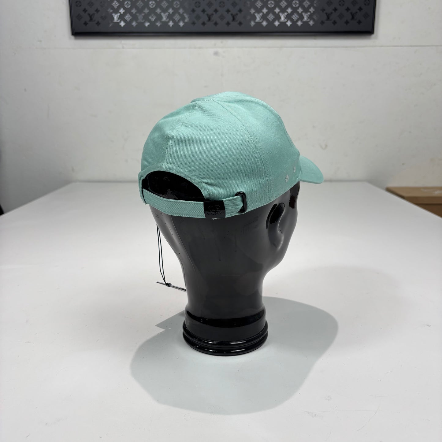CP Company Lagoon Green Logo Embroidery Hat