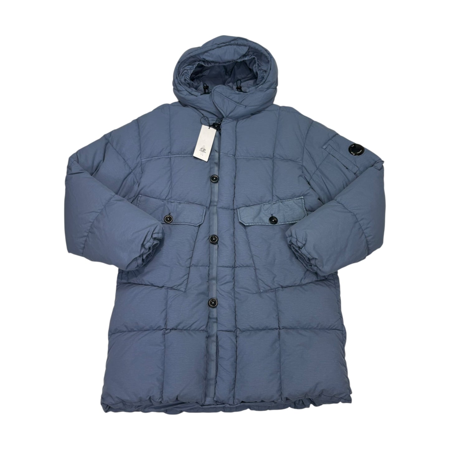 Cp Company long Line Flatt Nylon Coat