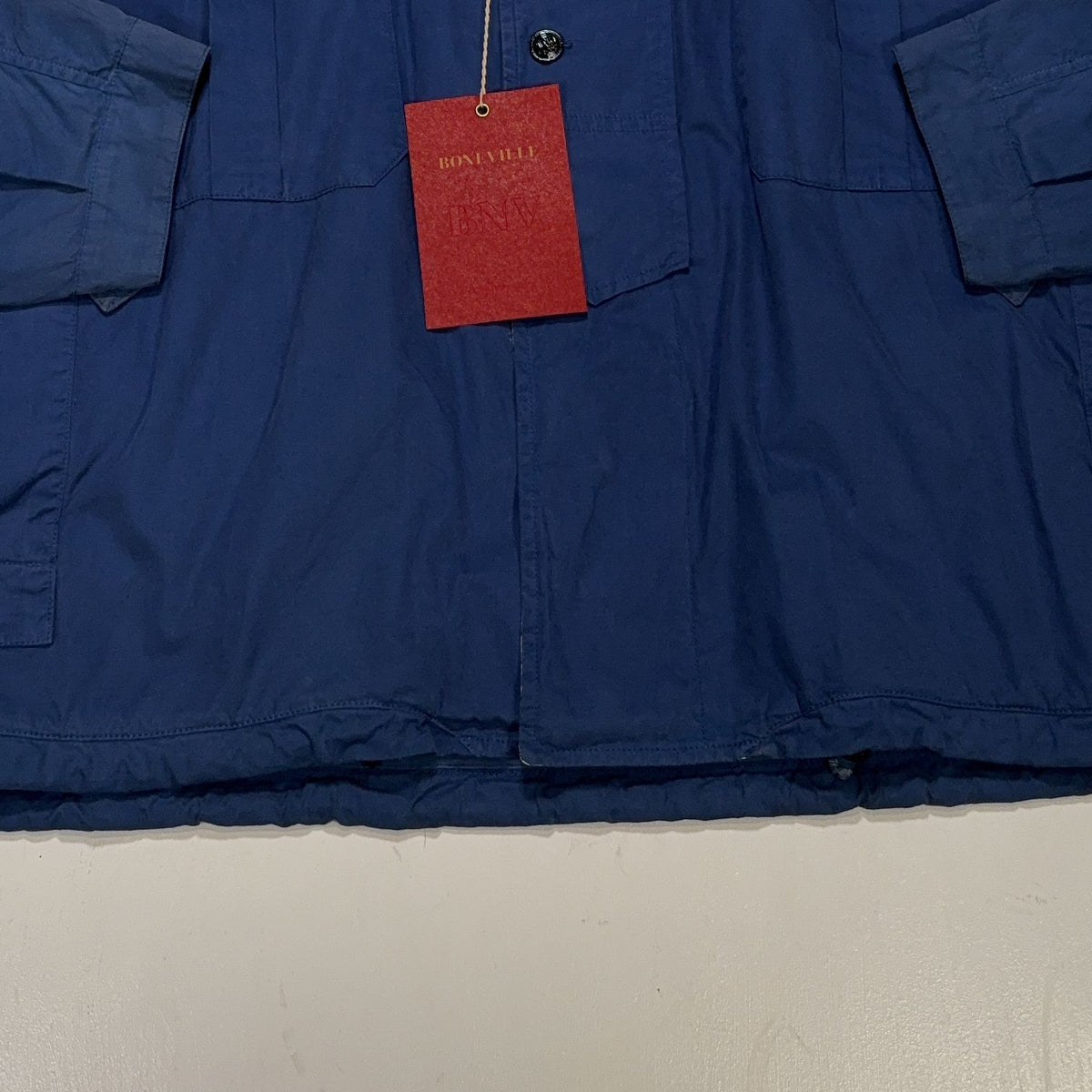 Boneville 1992 Cropped Boating Blue Jacket