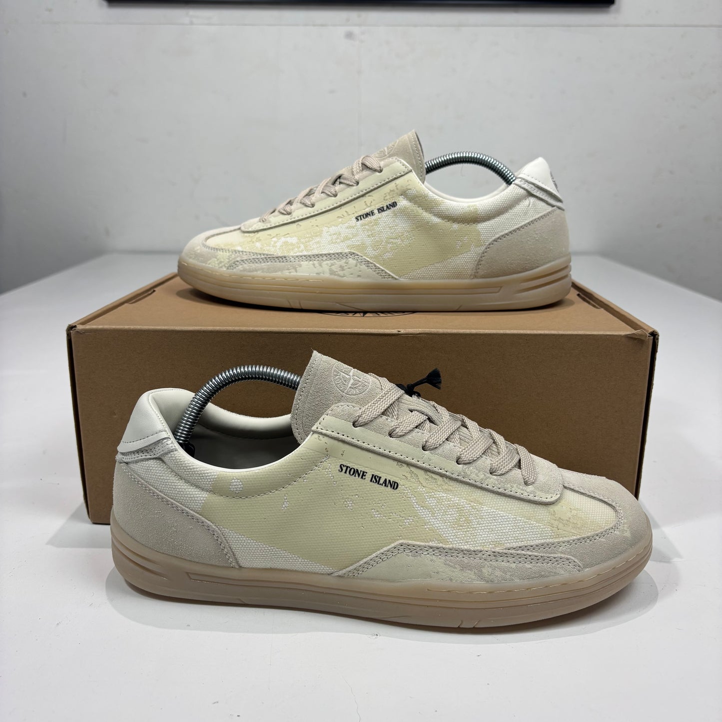 Stone Island cream Men’s Trainers