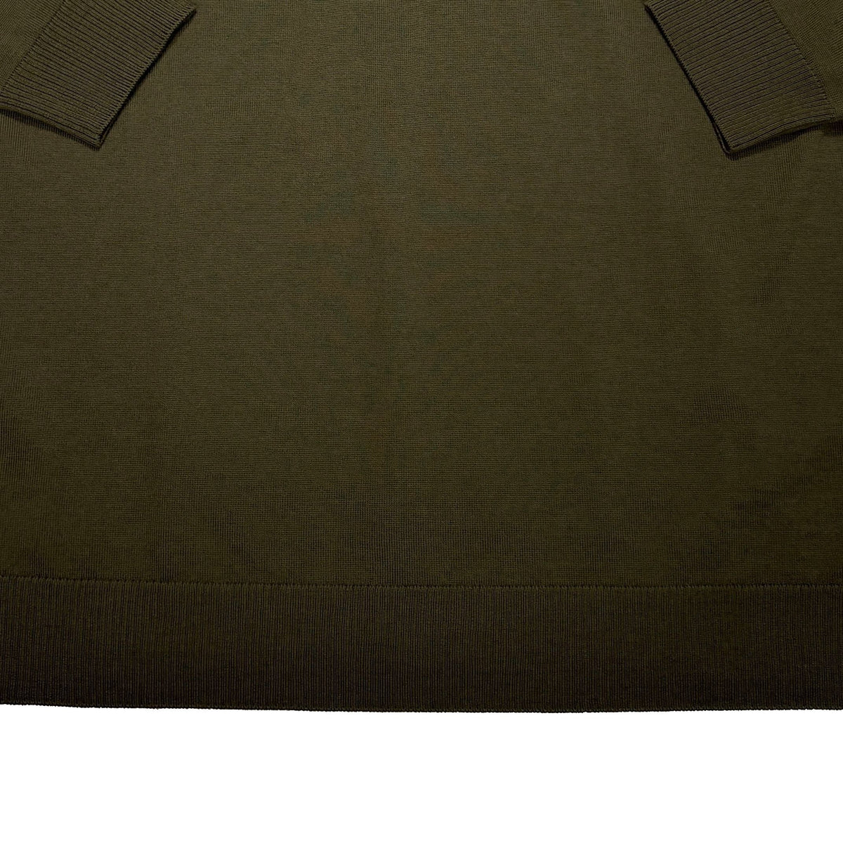 Stone Island Green Compass Patch Turtle Neck Jumper