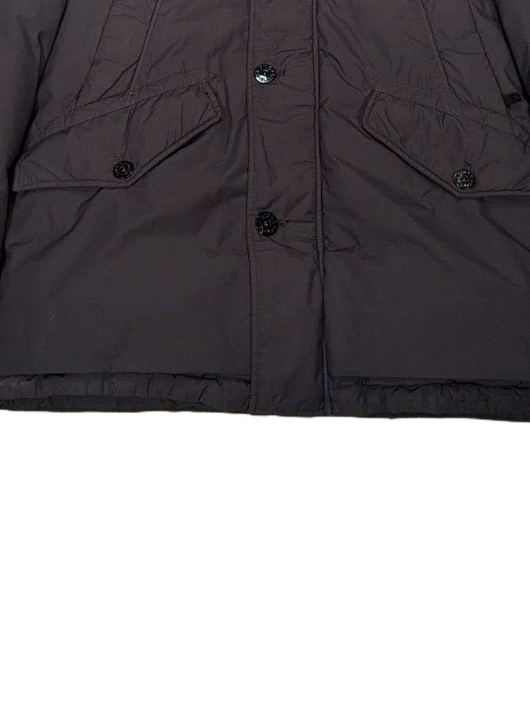 Stone Island Naslan Light Watro Down-TC Hooded Jacket – Grey