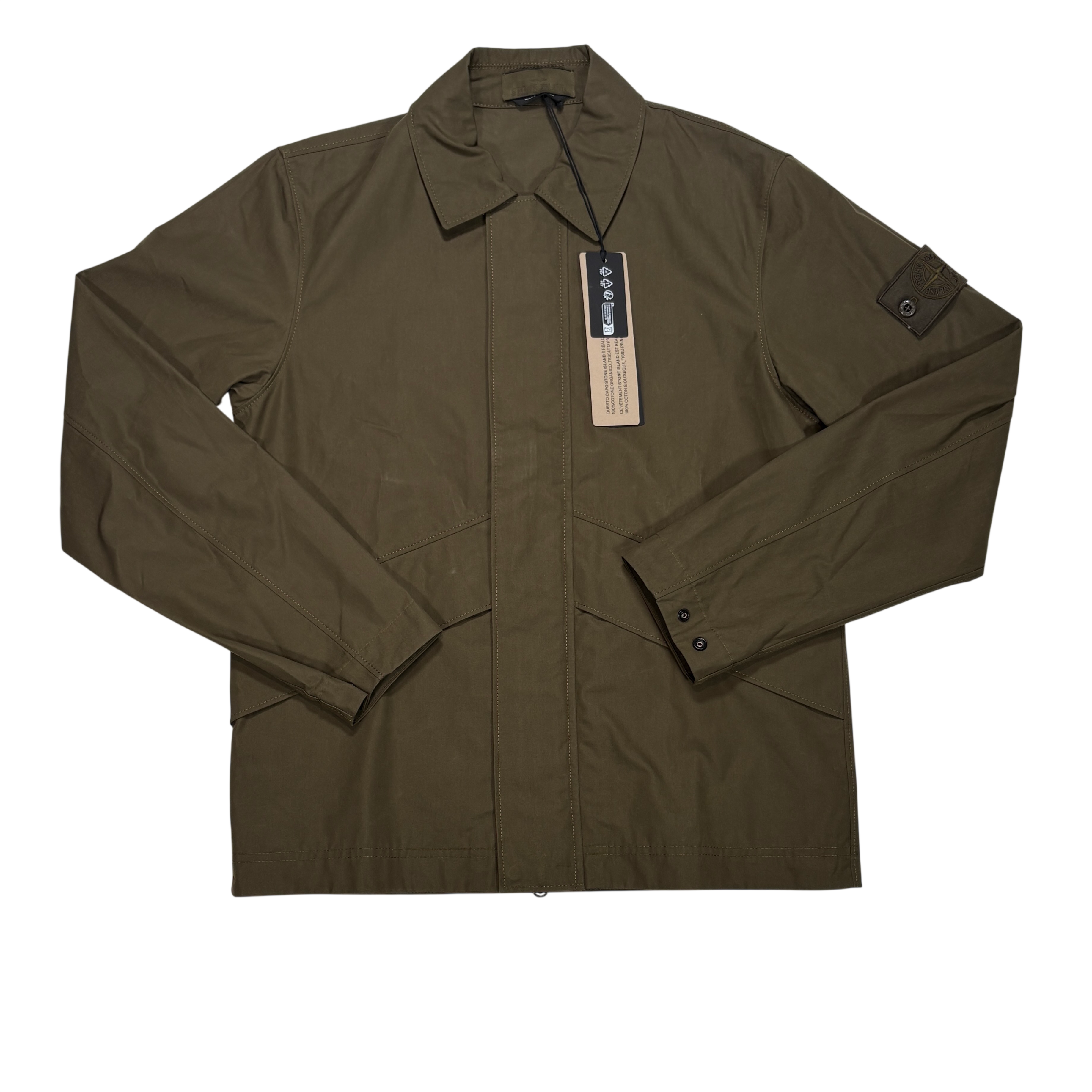 Stone Island Green Ghost Piece Jacket – THE GARMENTZ LAB