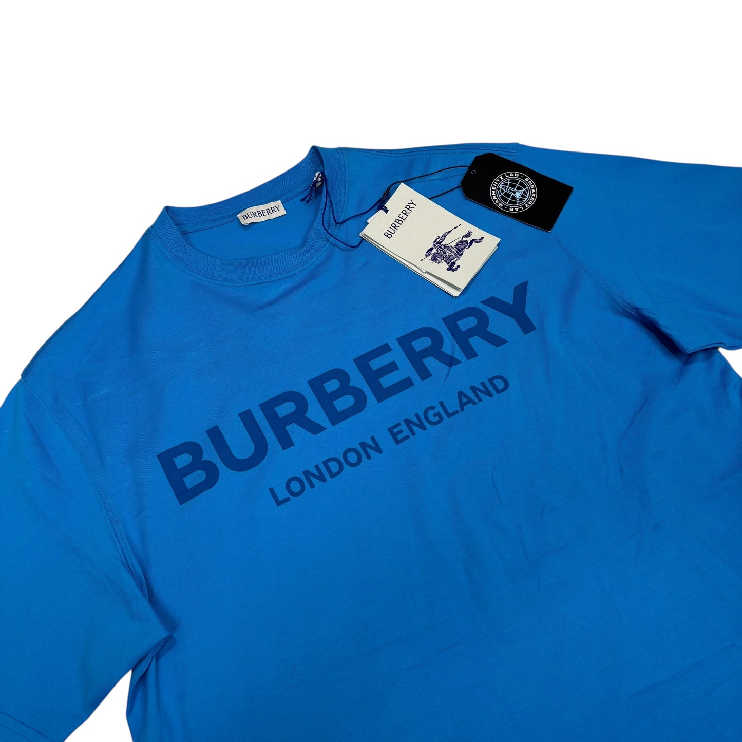 Burberry Blue Spell Out TShirt
