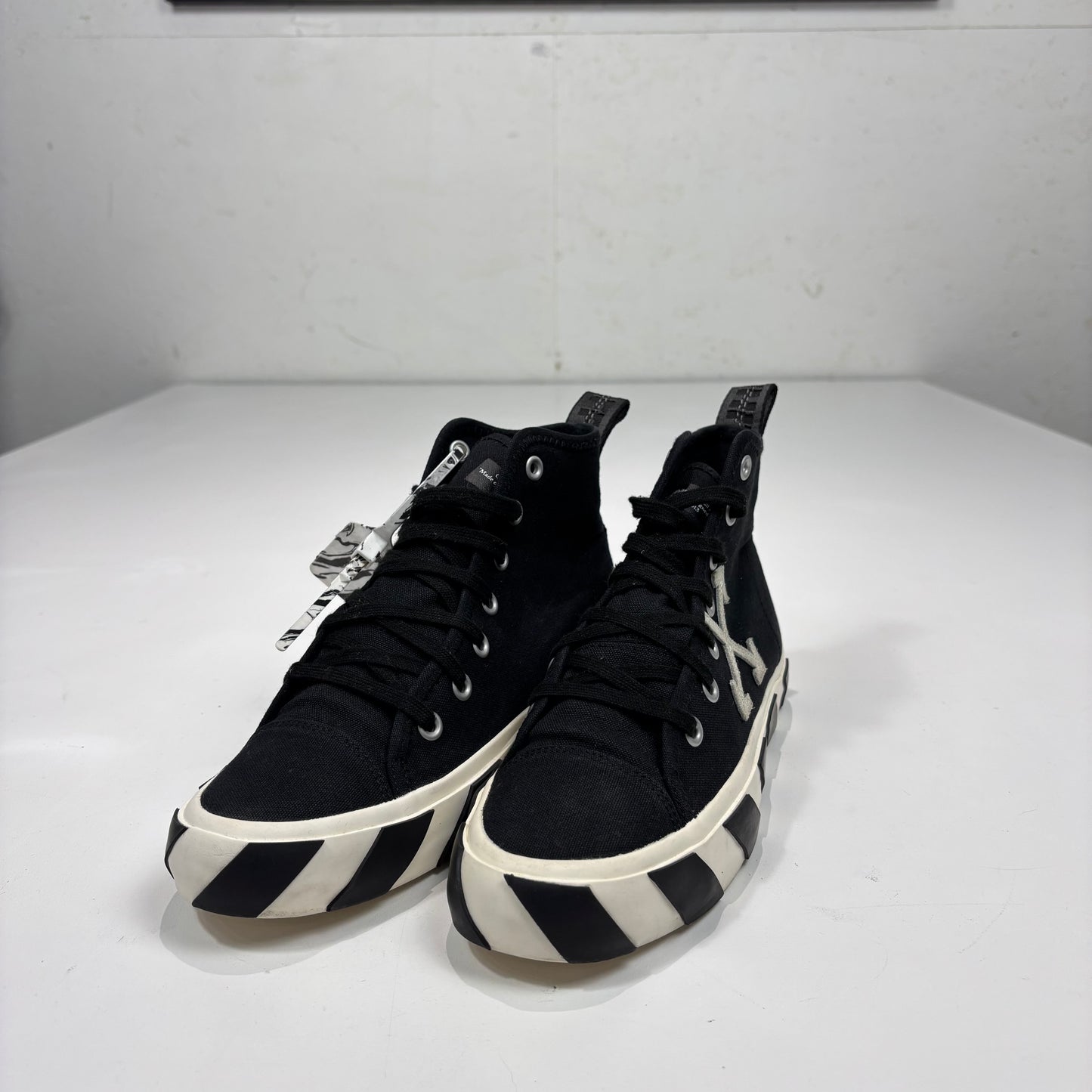 Off-White Black High Top Men’s Trainers