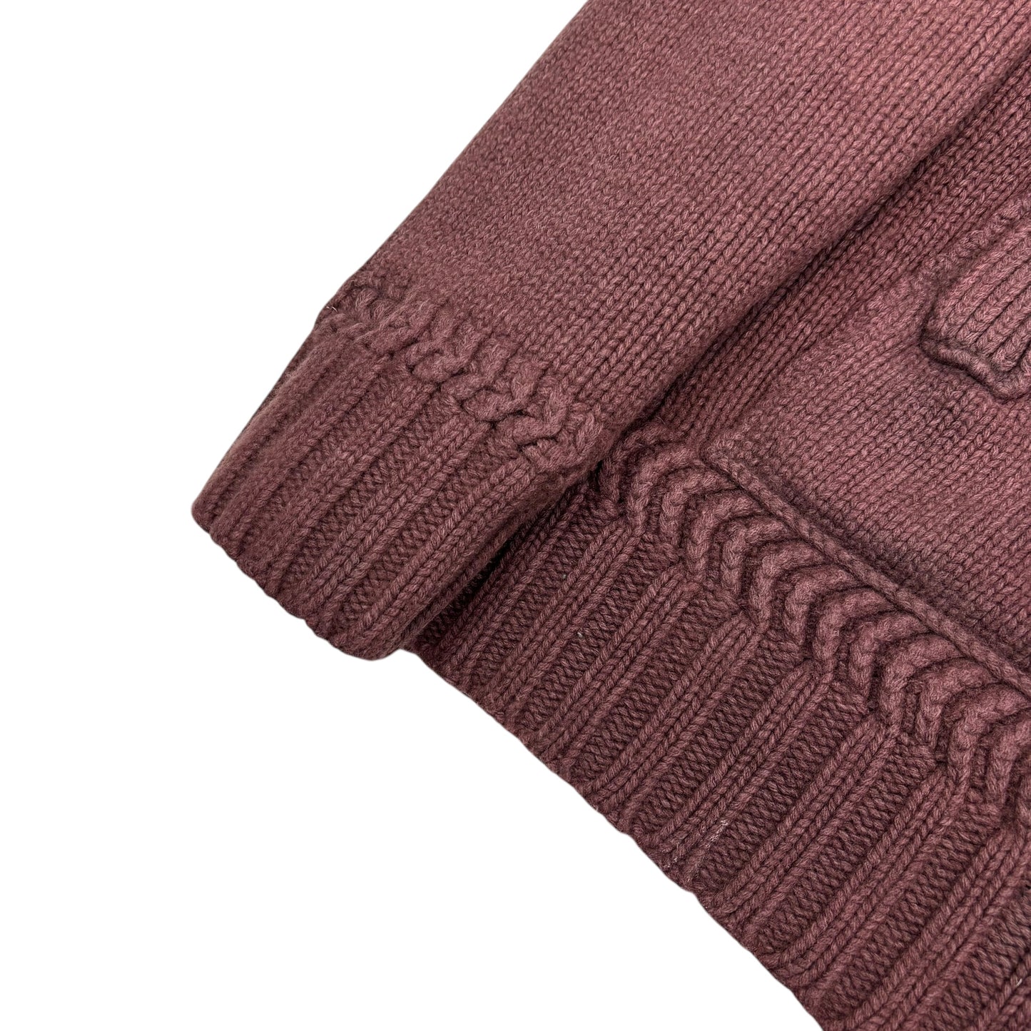 Stone Island Burgundy Fodera Staccabile Woollen Jacket