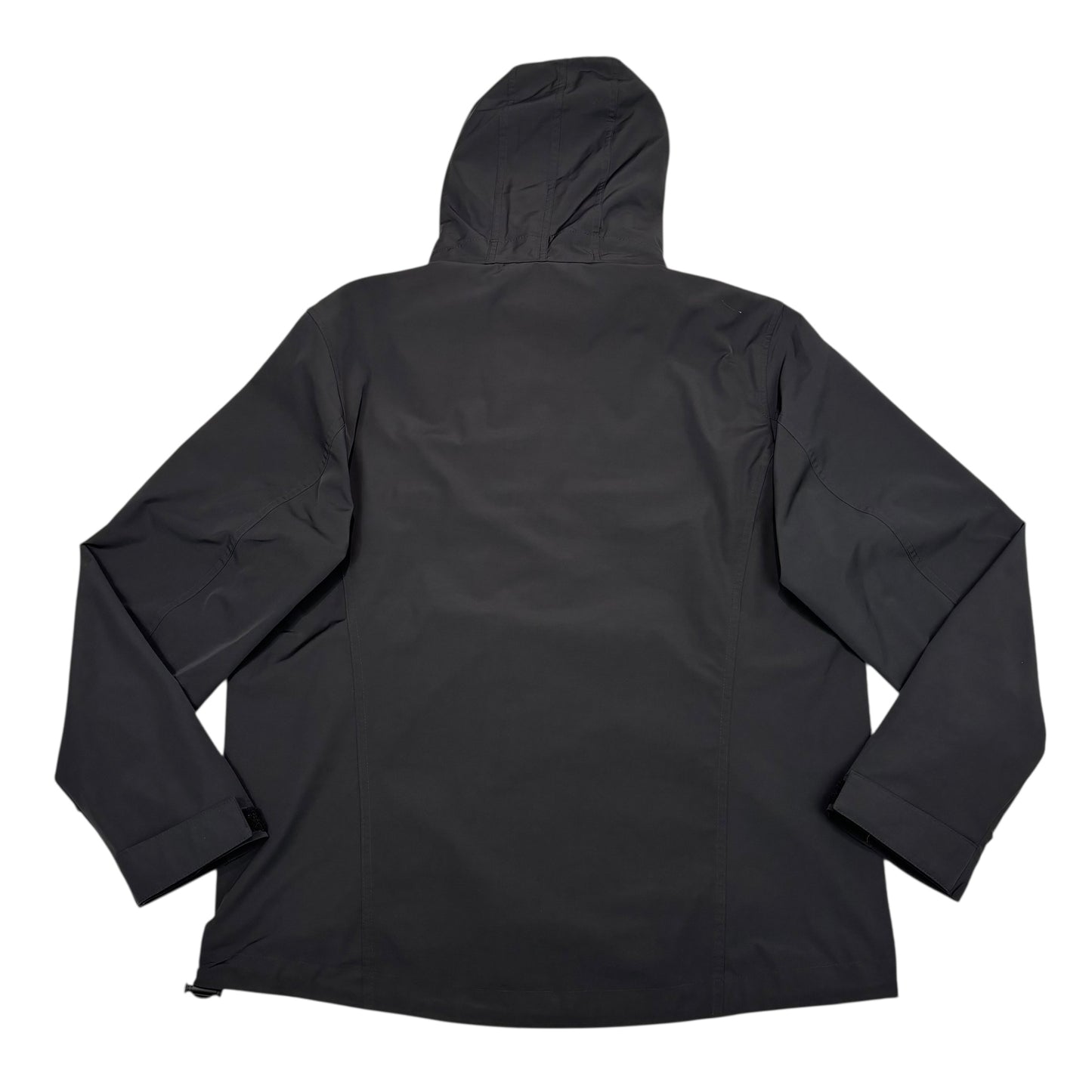 Burberry Black with Red Printed Spell-Out Logo Jacket