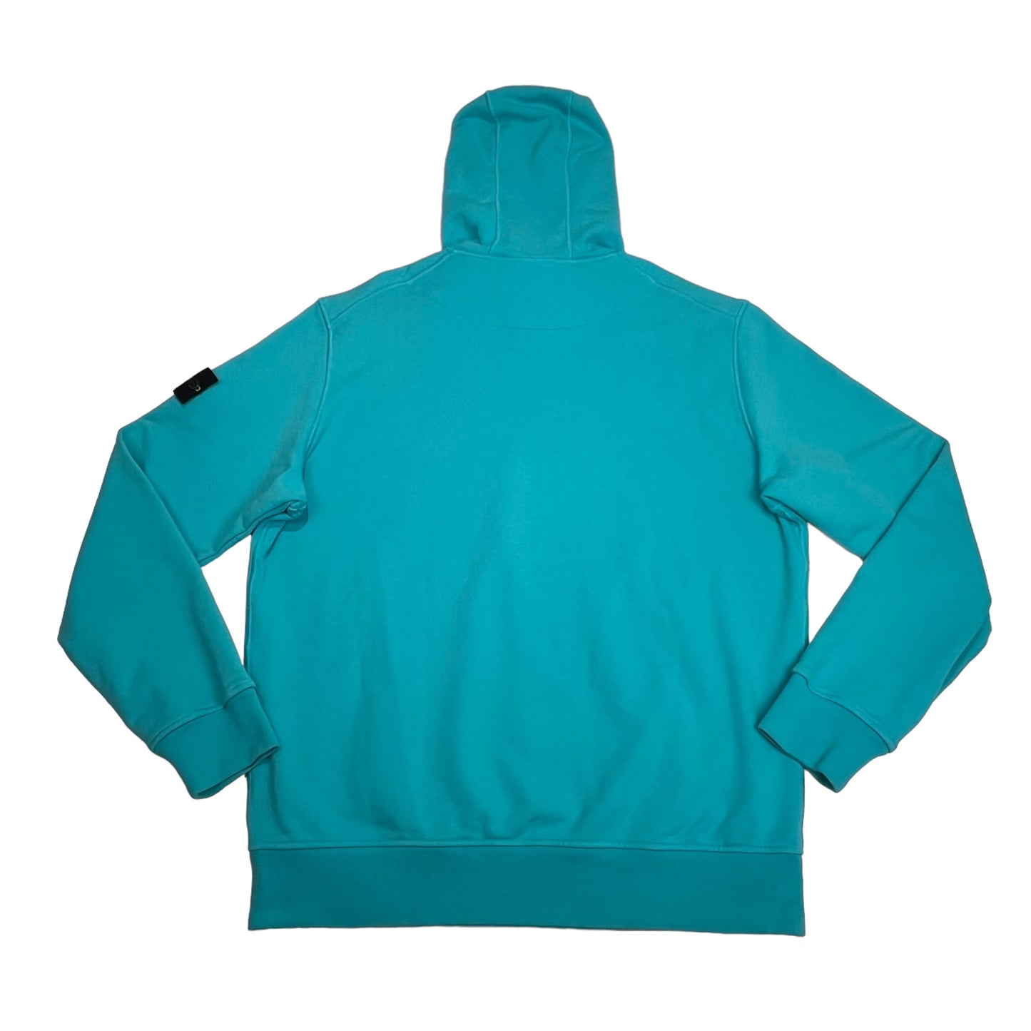 Stone Island Sky Blue Compass-Patch Hoodie