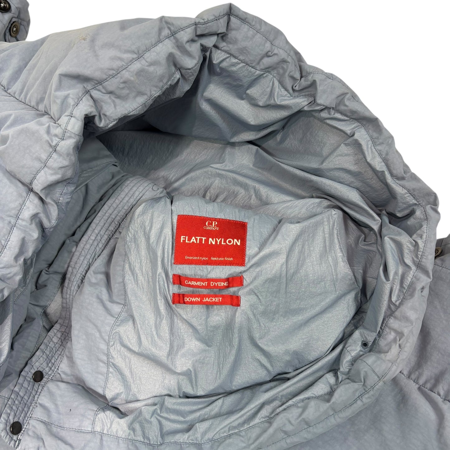 Cp Company long Line Flatt Nylon Coat