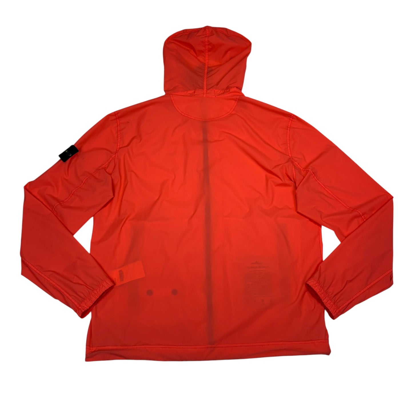 Stone Island Orange Skin Touch Zip Up jacket