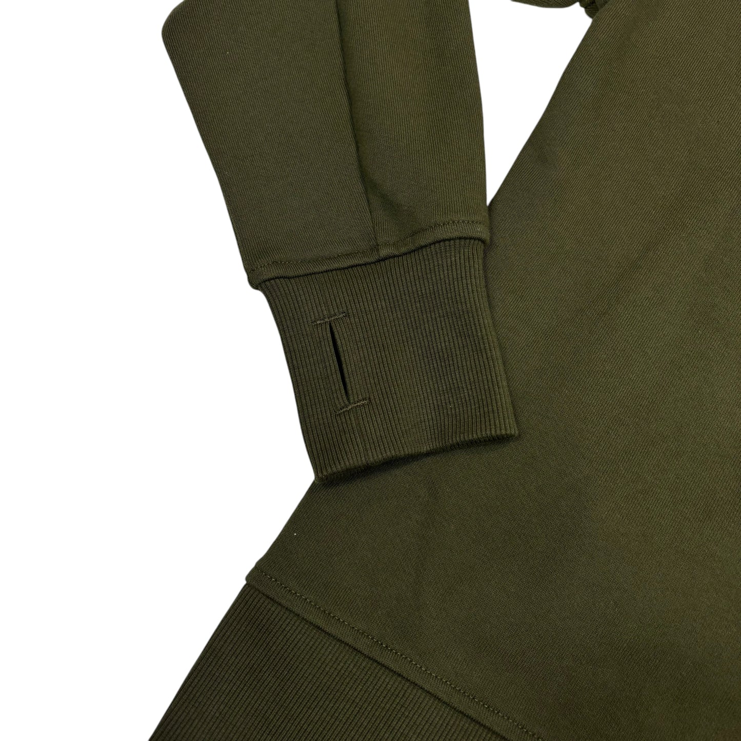 CP Company Duck Green Single Goggle Hooded Zip Up Jacket