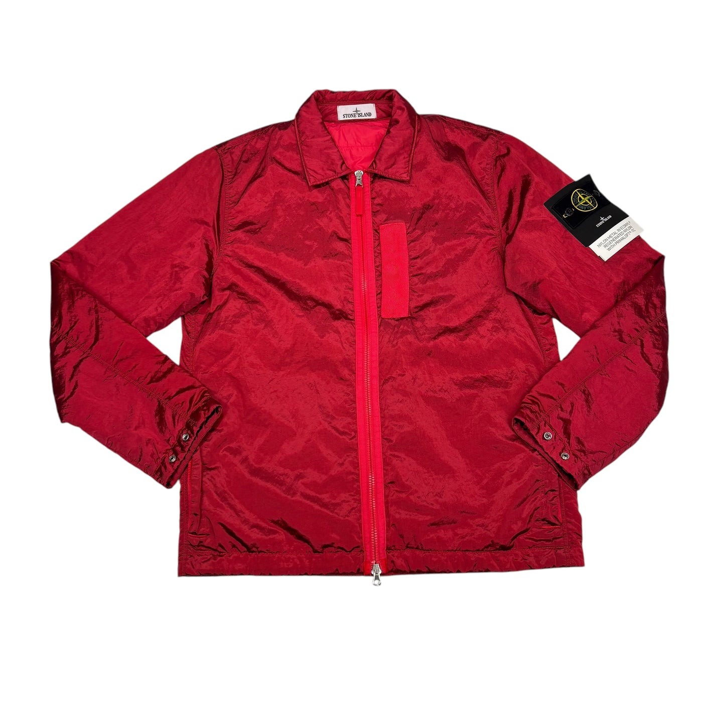 Stone Island Red in Econyl Regenerated Nylon with Primaloft-TC