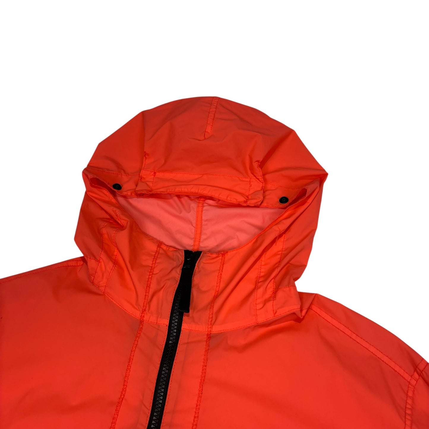 Stone Island Orange Skin Touch Zip Up jacket