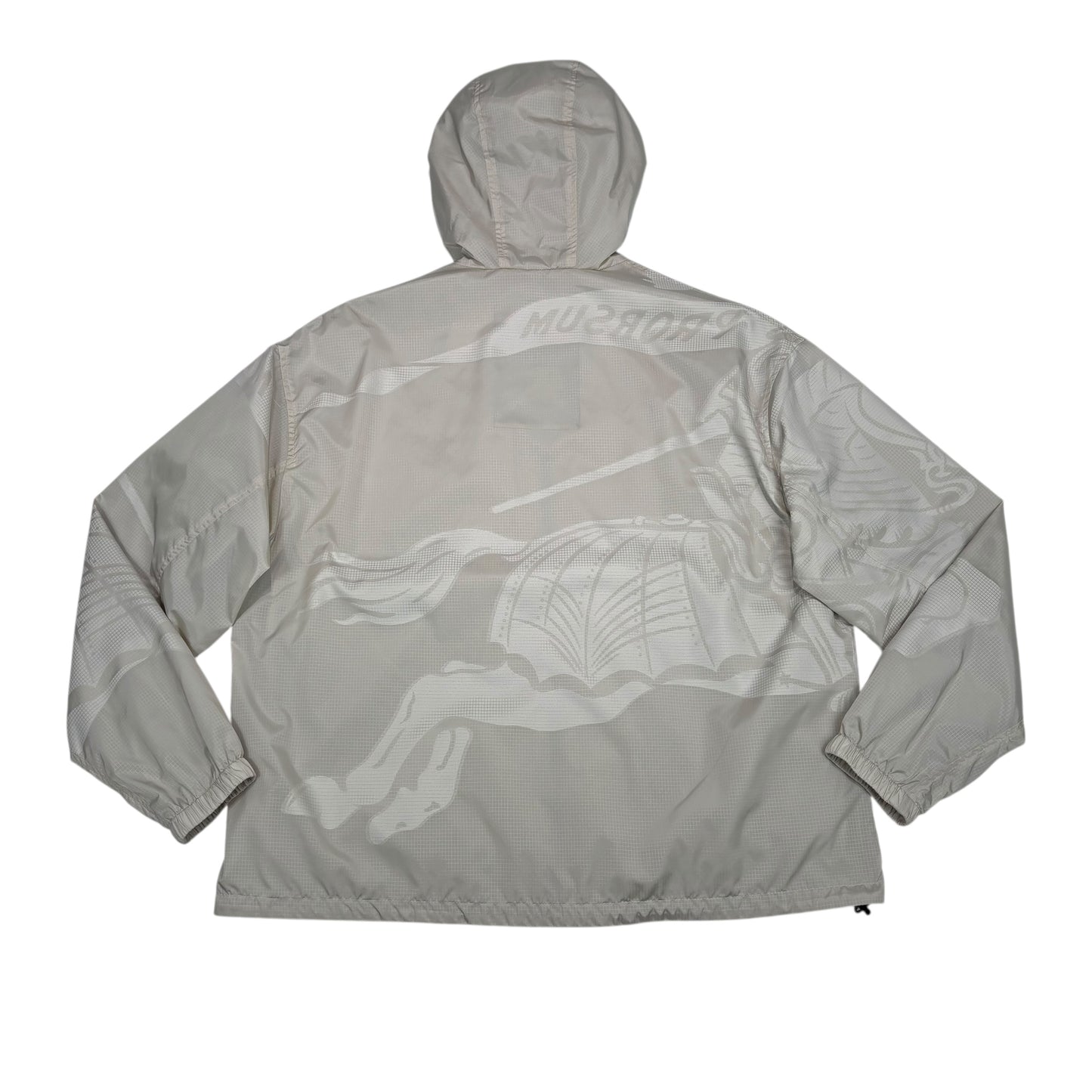 Burberry Cream Full Body Design Jacket
