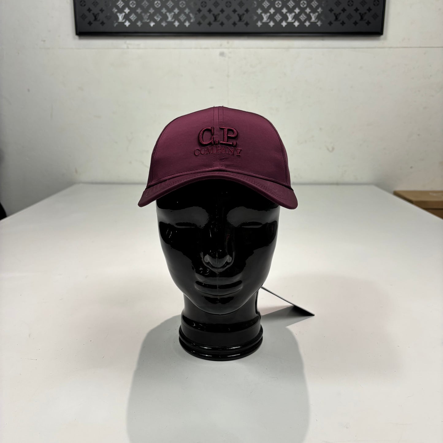 CP Company Purple Logo Embroidery Hat