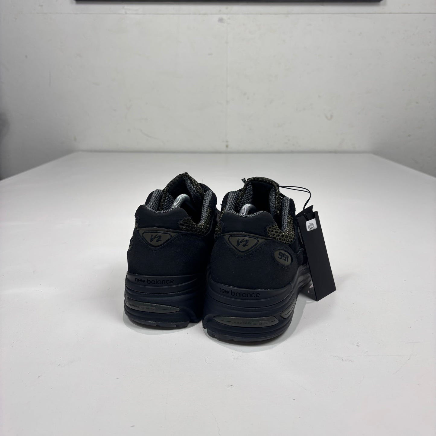 Stone Island x New-balance Black and Green Trainers