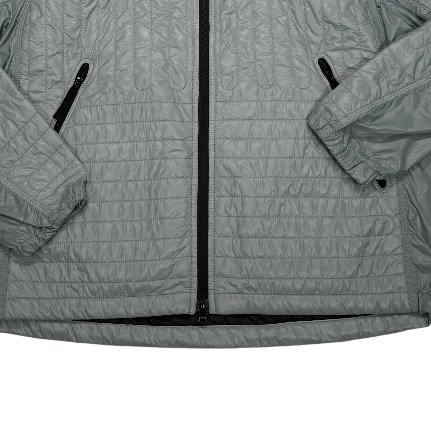 Stone Island Grey Pertex Quantumn Net+ with Primaloft Insulation Technology Jacket