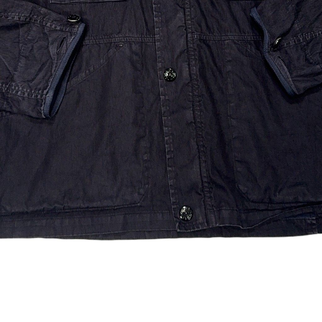Stone Island Stand-Collar Utility Jacket – Navy