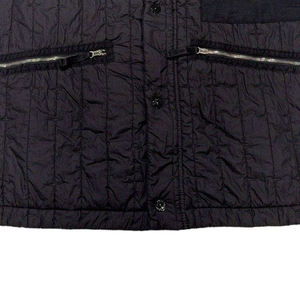 Stone Island Quilted Nylon Stella With Primaloft - TC Black Gilet