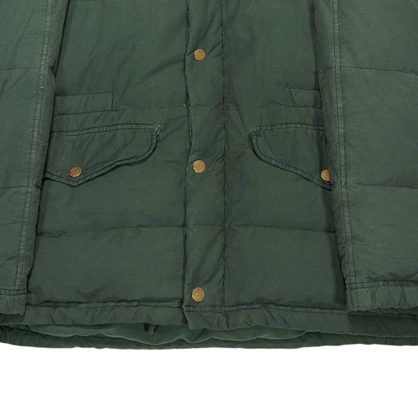 Cp Company 1992 Green Puffer Jacket