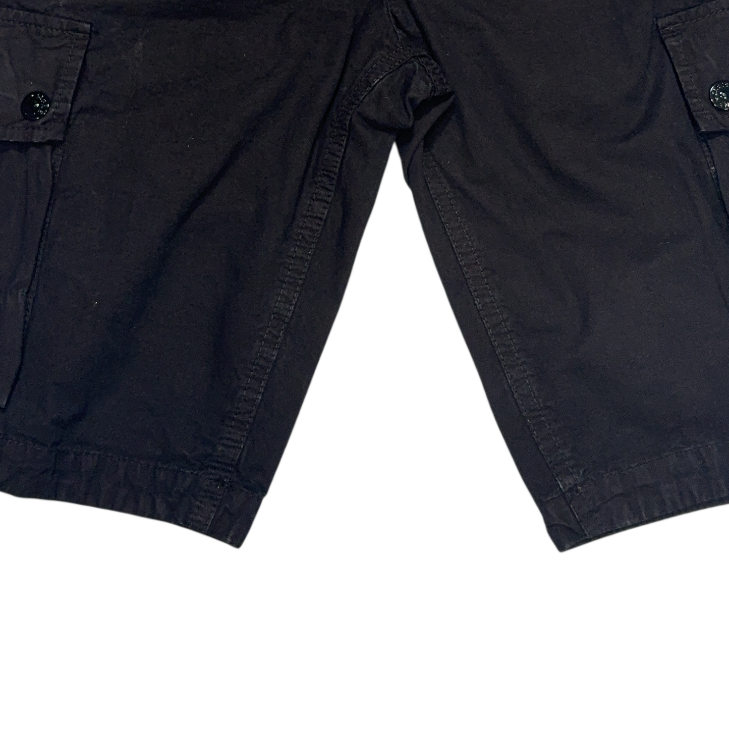 Stone Island Cargo Black Shorts