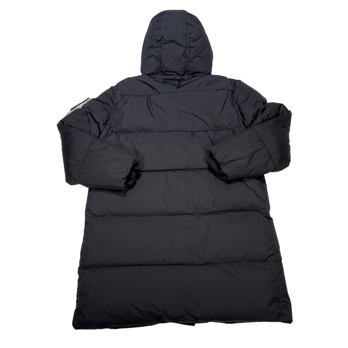 Stone Island Garment Dyed Crinkle Reps R-NY Down Black Coat