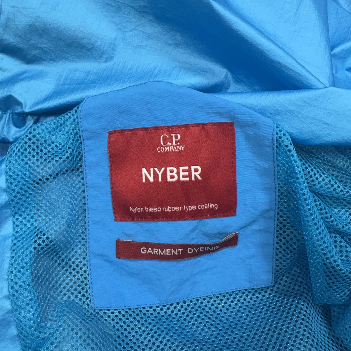 Cp Company Full Face Zip Blue Jacket
