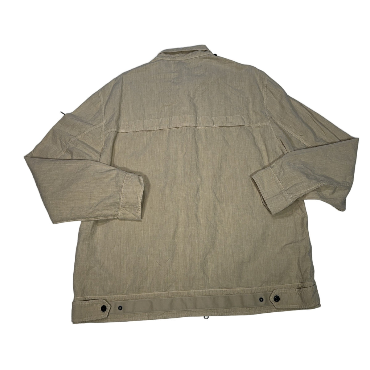 Stone Island Tela Lino Nylon-TC Jacket - Beige