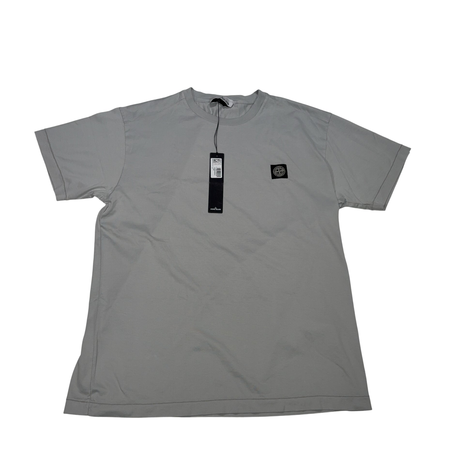 Stone Island Logo Patch Grey T-shirt