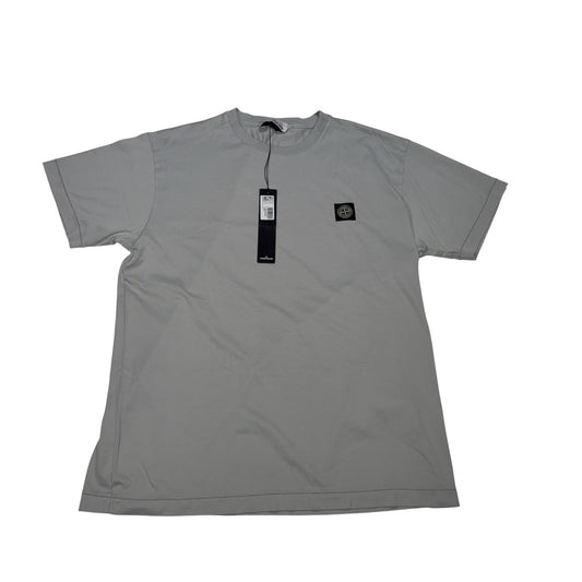 Stone Island Logo Patch Grey T-shirt