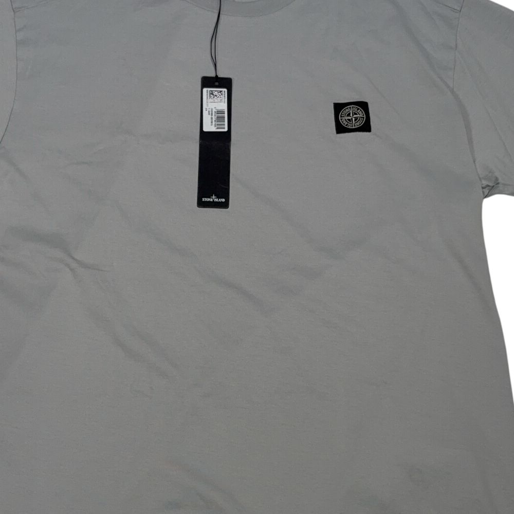 Stone Island Logo Patch Grey T-shirt
