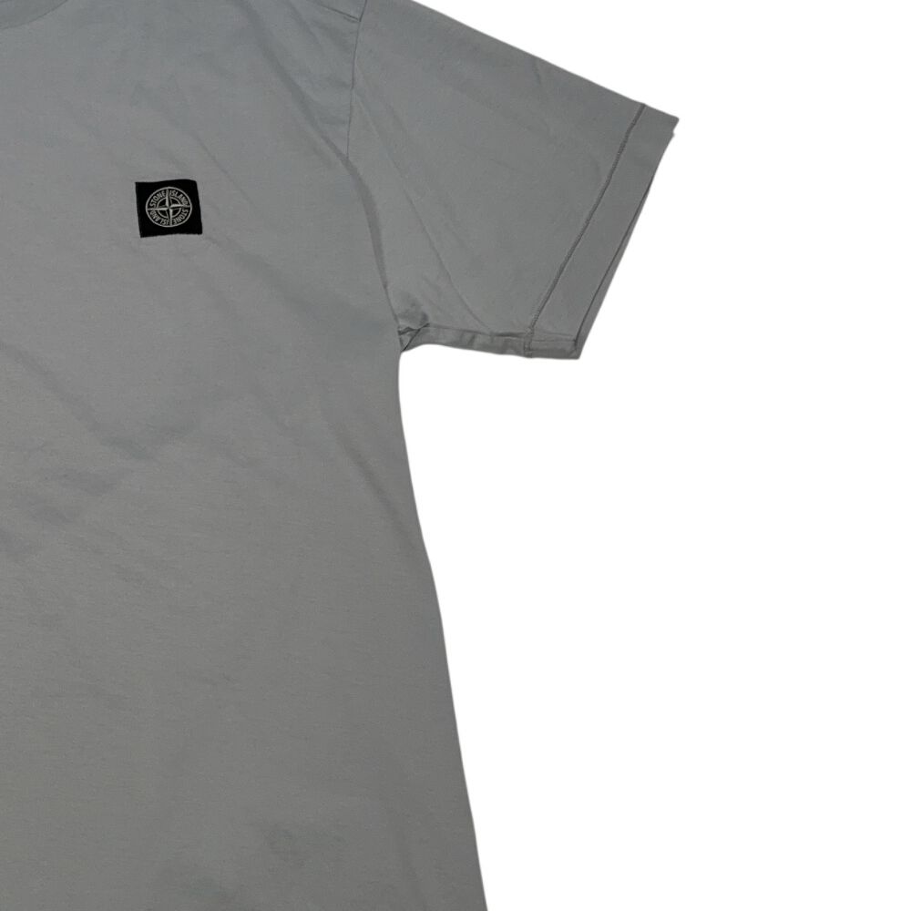 Stone Island Logo Patch Grey T-shirt